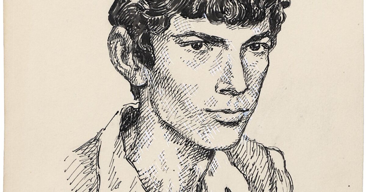 istanbul-encyclopedia-shepherd-mehmed-g-dan-portrait-drawing