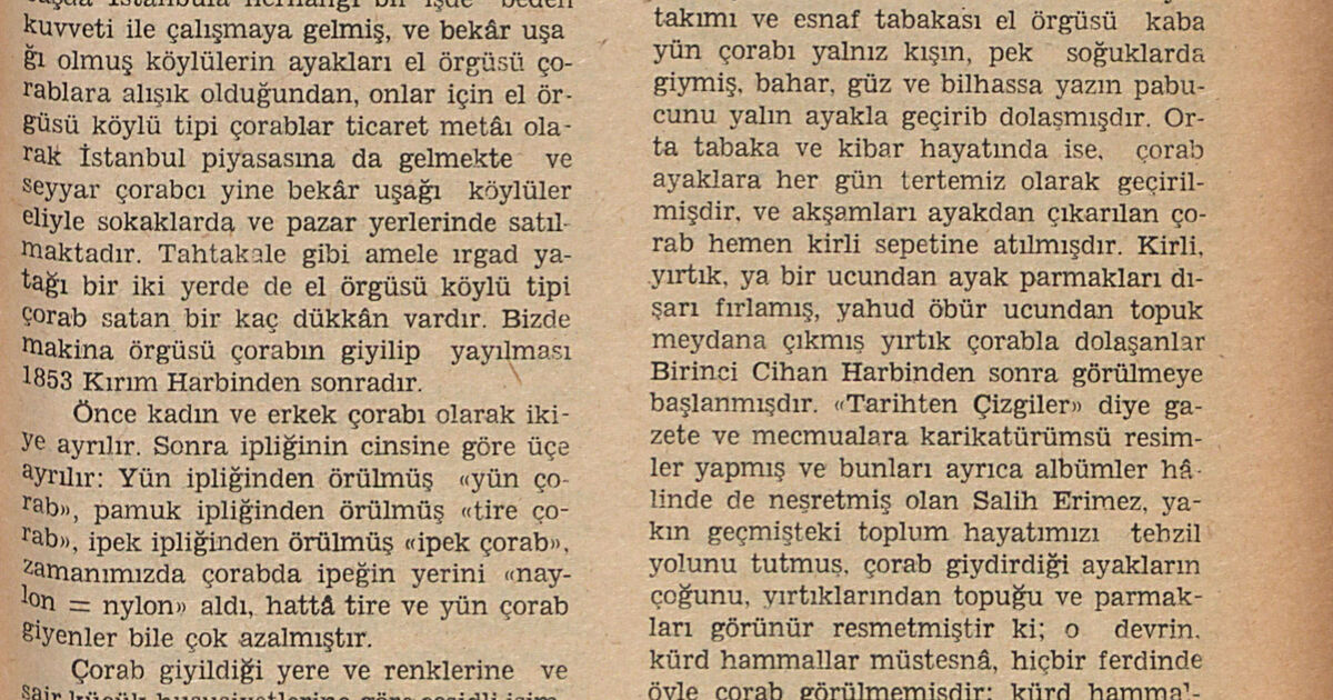 Metaı Istanbul Encyclopedia: ÇORAB