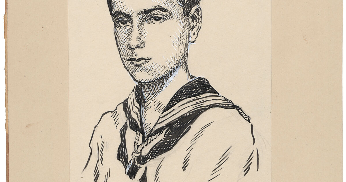 Istanbul Encyclopedia: Portrait of a young sailor