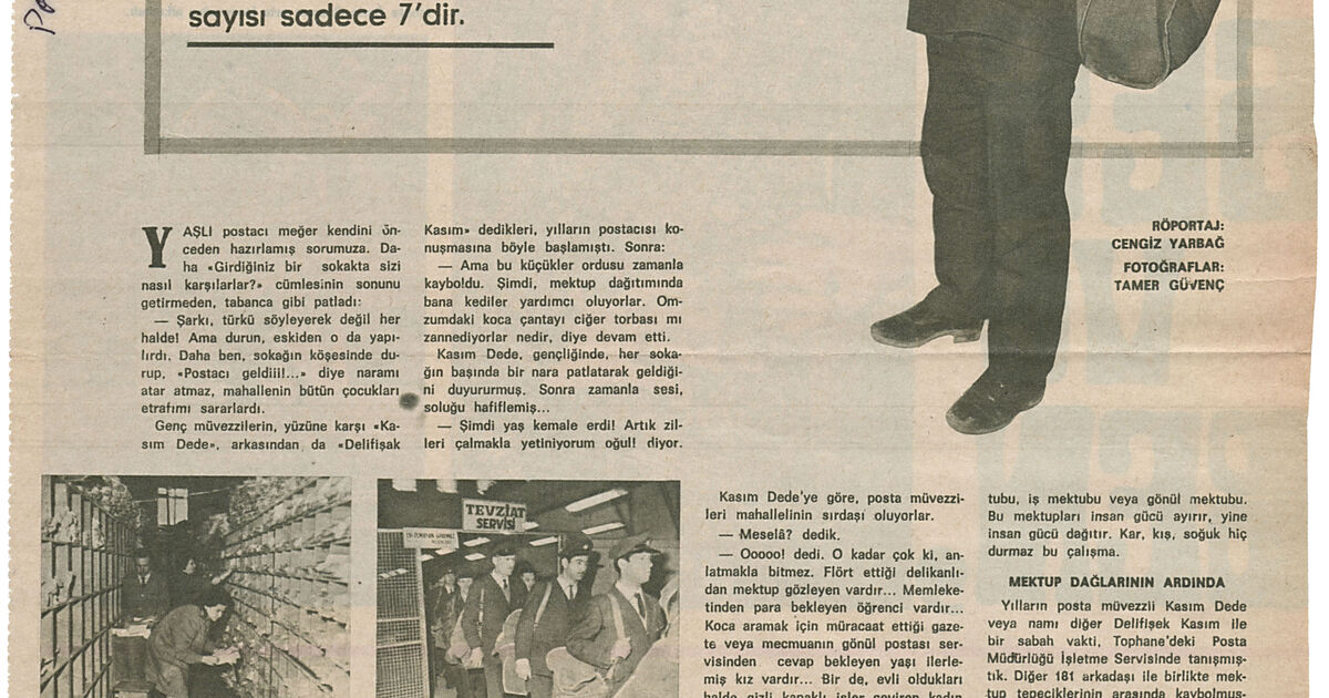 Istanbul Encyclopedia: Magazine page titled 