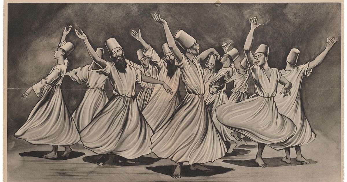 Semah Istanbul Encyclopedia: The mid-volume poster of Hubert's Semah composition